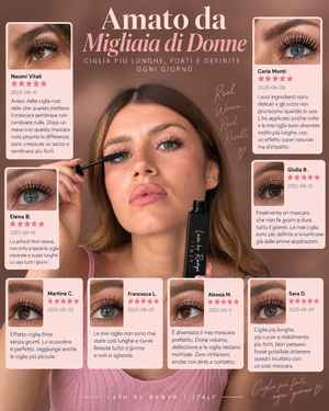 Mascara Allungante con Scovolino Roteabile