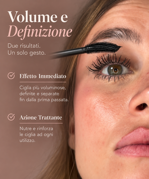 Mascara Allungante con Scovolino Roteabile