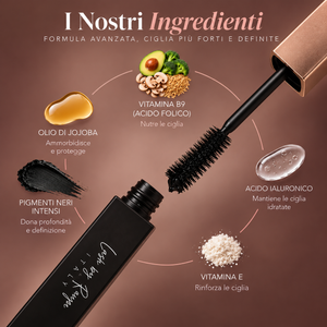 Mascara Allungante con Scovolino Roteabile